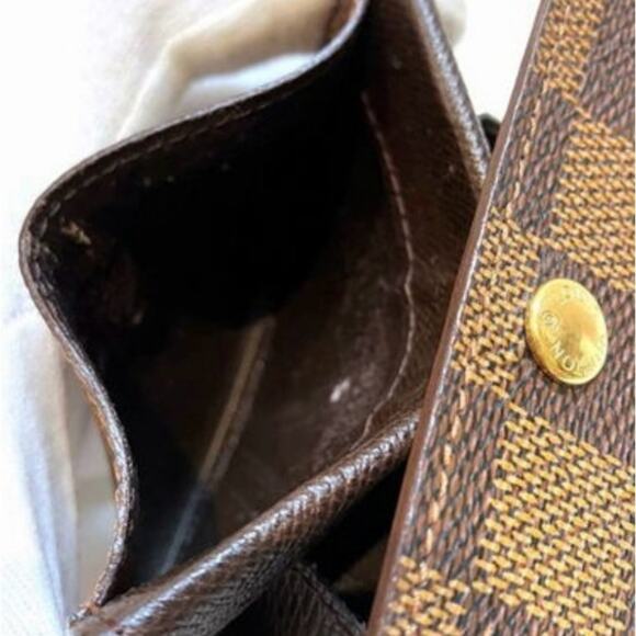 Louis Vuitton Brown Checkered Wallet - Picture 7 of 9